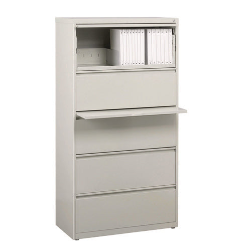 Alera Lateral File 5 Legal/letter-size File Drawers Light Gray 30"x18.62"x67.62"