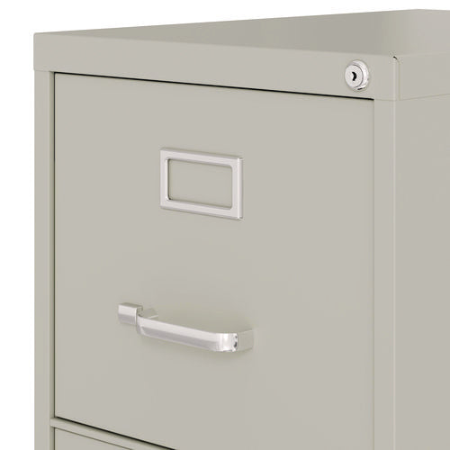 Alera Two-drawer Economy Vertical File 2 Letter-size File Drawers Light Gray 15"x25"x28.38"