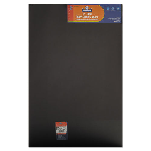Fome-Cor Pro Premium Foam Display Board Cfc-free Polystyrene 24x36 Black Surface And Core 12/Case