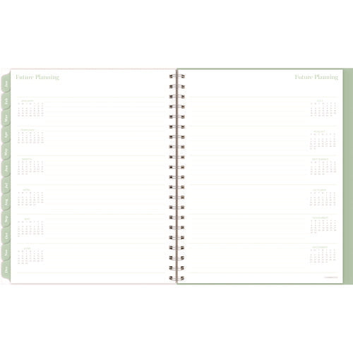 Cambridge Ombre Weekly/monthly Planner Colorful Cloud Artwork 11"x9.25" Multicolor Cover 12-month (jan To Dec): 2025