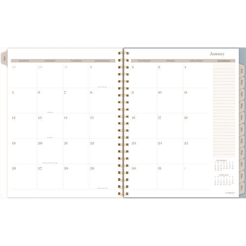 Cambridge Triad Weekly/monthly Planner Geometric Artwork 11"x9.25" Multicolor Cover 12-month (jan To Dec): 2025