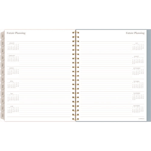 Cambridge Triad Weekly/monthly Planner Geometric Artwork 11"x9.25" Multicolor Cover 12-month (jan To Dec): 2025