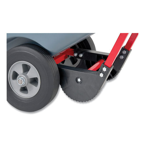 Rubbermaid Commercial Brute Duratilt Frame Tilt Truck Standard Duty 0.5 Cu Yd 850 Lb Capacity Rotomolded Resin/leakproof Polyethylene Gray