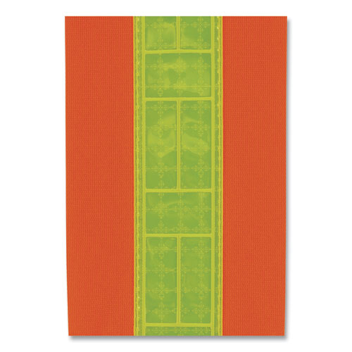 Ergodyne Glowear 8140ba Class 1 Breakaway Sash Polyester 3x-large Plus Orange