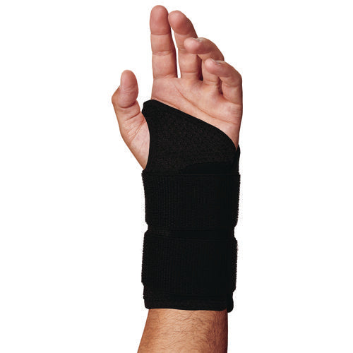 Ergodyne Proflex 4015 Wrist Brace Support With Double Strap X-large Fits Left Hand Black