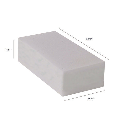 Americo Melamine Block Erasing Sponge 4.75x2.65 1.12" Thick White 24/Case