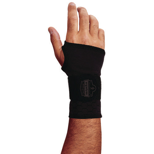 Ergodyne Proflex 680 Wrist Support Sleeve - Single Strap Medium Fits Left Hand/right Hand Black