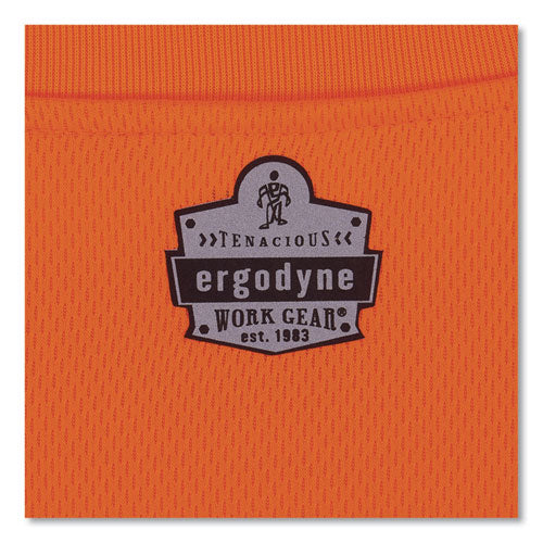 Ergodyne Glowear 8091 Non-certified Hi-vis Long Sleeve Shirt 2x-large Orange