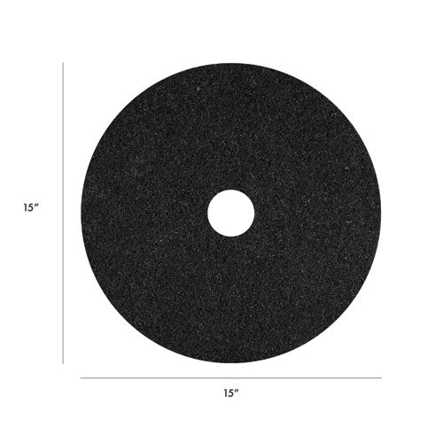 Americo Stripping Pads 15" Diameter Black 5/Case