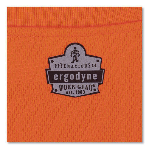 Ergodyne Glowear 8091 Non-certified Hi-vis Long Sleeve Shirt 5x-large Orange