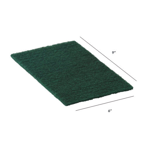 Americo 90-96 Medium Duty Hand Cleaning Pad 6x9 Green 20/pack 3 Packs/Case