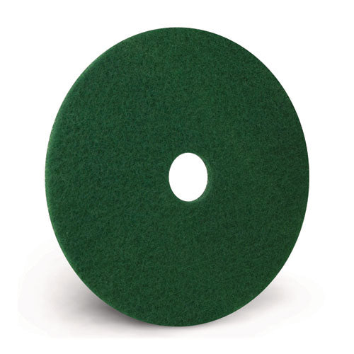 Americo Scrubbing Pads 12" Diameter Green 5/Case