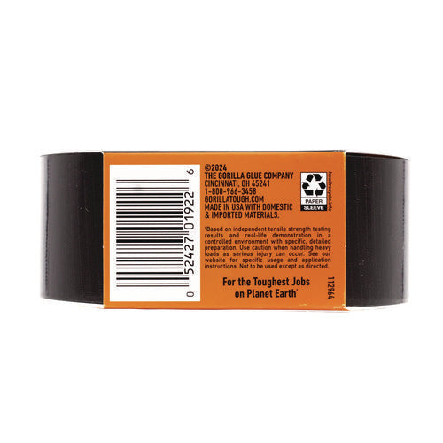 Gorilla Ultimate Tape 3" Core 1.88"x20 Yd Black