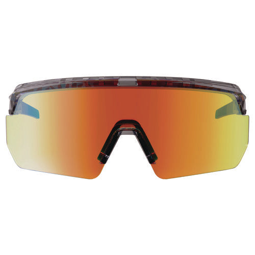 Ergodyne Skullerz Aegir-afaspm Anti-scratch And Enhanced Anti-fog Safety Glasses Clear Smoke Frame Orange Mirror Polycarb Lens