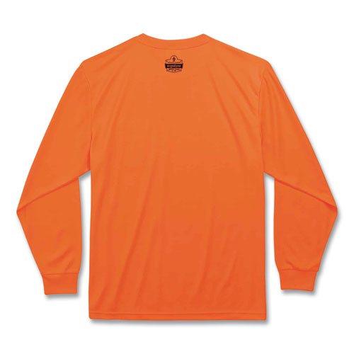 Ergodyne Glowear 8091 Non-certified Hi-vis Long Sleeve Shirt 4x-large Orange