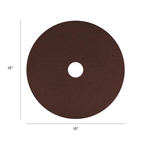 Americo Ecoprep Epp Specialty Pads 15" Diameter Maroon 10/Case