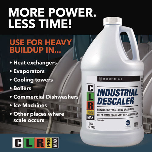 CLR PRO Max Industrial Descaler 1 Gal Jug