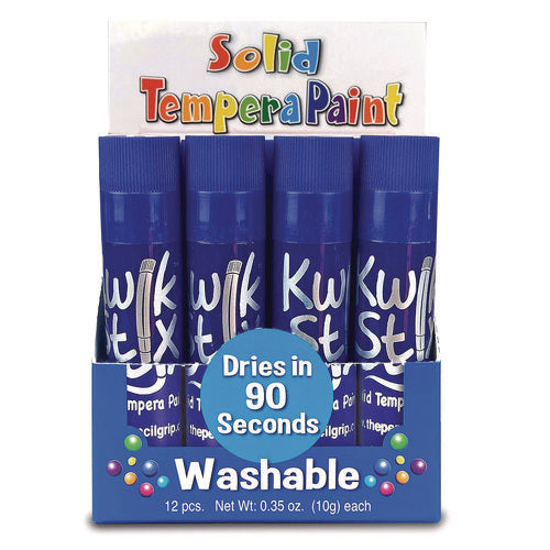 TPG Creations Kwik Stix Single Color Pack 0.7"x3.5" Blue 12/pack 12 Packs/Case