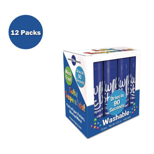 TPG Creations Kwik Stix Single Color Pack 0.7"x3.5" Blue 12/pack 12 Packs/Case