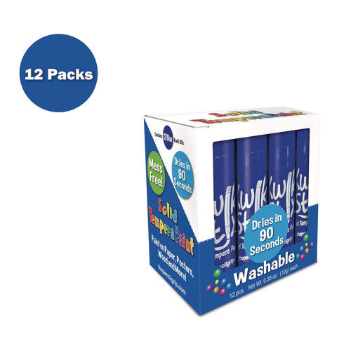TPG Creations Kwik Stix Single Color Pack 0.7"x3.5" Blue 12/pack 12 Packs/Case