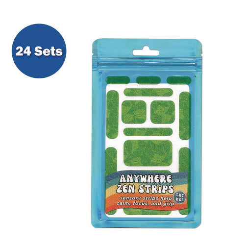 TPG Creations Anywhere Zen Strips Sandy Palm Leaves Assorted Colors 13/set 24 Sets/Case