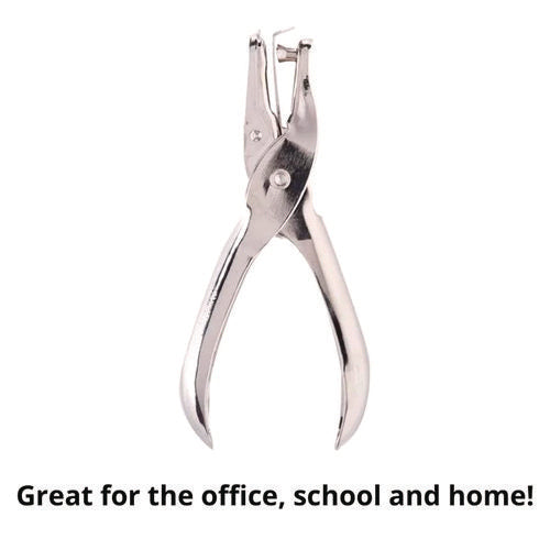 TPG Creations 15-sheet One-hole Punch 0.25" Holes Silver 72/Case