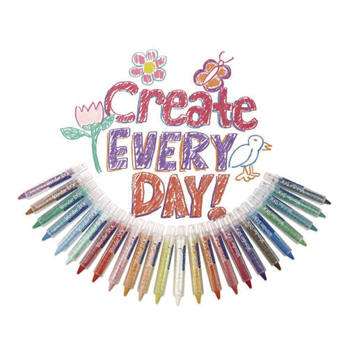 TPG Creations Wonder Stix Playmat Kit 8 Assorted Pastel Wonderstix And 4 Playmats/pack 12 Packs/Case