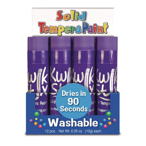 TPG Creations Kwik Stix Single Color Pack 0.7"x3.5" Purple 12/pack 12 Packs/Case