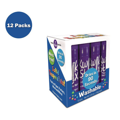 TPG Creations Kwik Stix Single Color Pack 0.7"x3.5" Purple 12/pack 12 Packs/Case