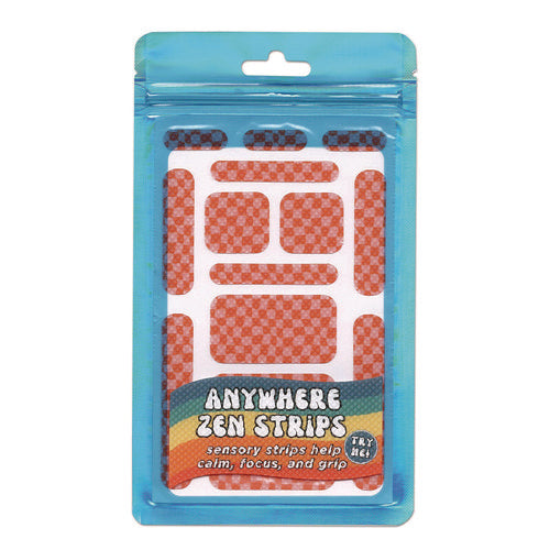TPG Creations Anywhere Zen Strips Bumpy Checkered Pink/red 13/set 24 Sets/Case