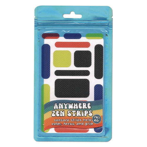 TPG Creations Anywhere Zen Strips Bumpy Assorted Primary Colors 13/set 24 Sets/Case