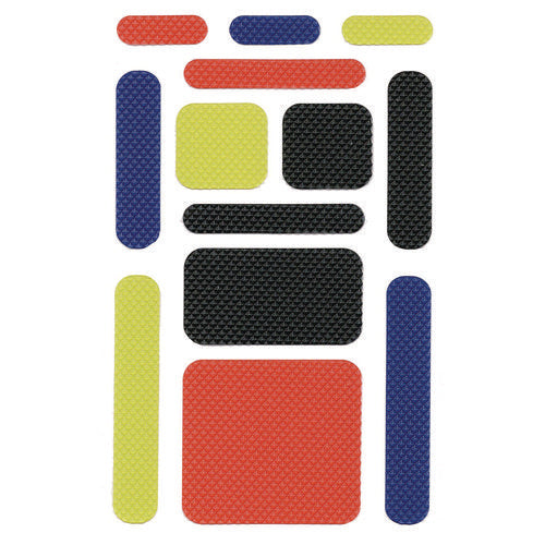 TPG Creations Anywhere Zen Strips Bumpy Assorted Primary Colors 13/set 24 Sets/Case