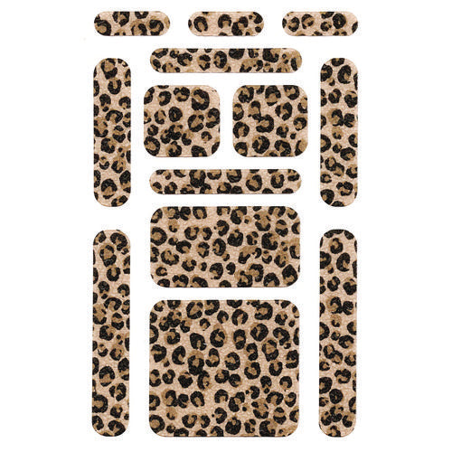 TPG Creations Anywhere Zen Strips Sandy Cheetah Print Assorted Colors 13/set 24 Sets/Case