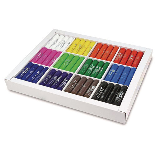 TPG Creations Kwik Stix Tempera Paint Set 12 Assorted Colors 96/pack 2 Packs/Case