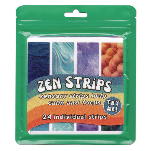 TPG Creations Zen Strips Sandy Gradient Classpack Assorted Colors 24/set 6 Sets/Case