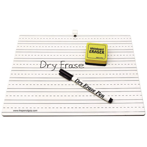 TPG Creations Dry Erase Whiteboard Student Starter Kits With Markers And Erasers 11.75"x9" White Surface 24/Case