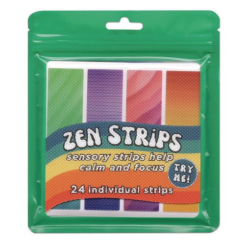 TPG Creations Zen Strips Bumpy Gradient Classpack Assorted Colors 24/set 6 Sets/Case