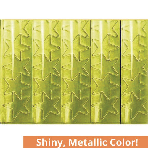 TPG Creations Foil Star Stickers Gold 55/sheet 8 Sheets/pack 72 Packs/Case
