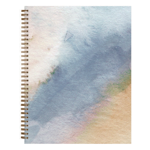 Blue Sky One Tree Planted Andreo Weekly/monthly Planner Abstract Artwork 11"x8.5" Blue/sand/green Cover 12-month (jan-dec): 2025