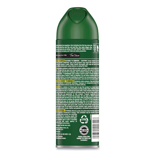 OFF! Deep Woods Insect Repellent 6 Oz Aerosol Spray 12/Case