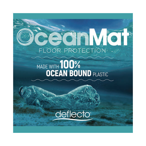 Deflecto Oceanmat Hard Floor Chair Mat 36x48 Clear