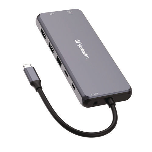 Verbatim Usb-c Pro Multiport Hub14 Port Gray