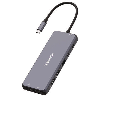 Verbatim Usb-c Pro Multiport Hub14 Port Gray