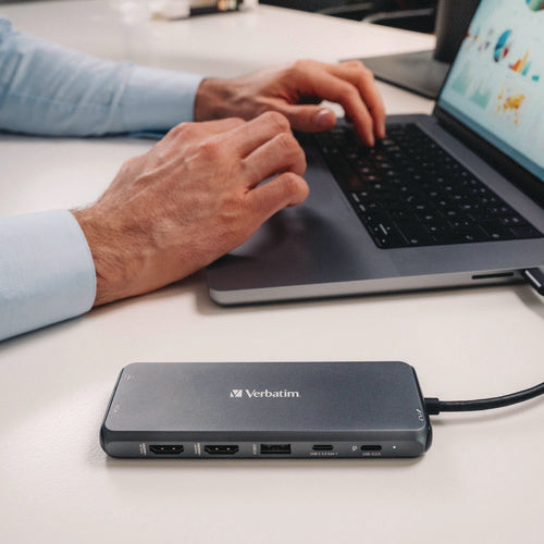 Verbatim Usb-c Pro Multiport Hub14 Port Gray