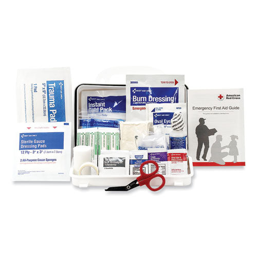 First Aid Only Ansi 2021 First Aid Kit For 10 People 76 Pieces Plastic Case