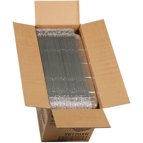 Pactiv Evergreen Aluminum Steam Table Pan Full-size Medium 2.2" Deep 19.6x11.6 40/Case