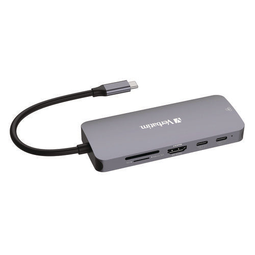 Verbatim Usb-c Pro Multiport Hub9 Port Gray