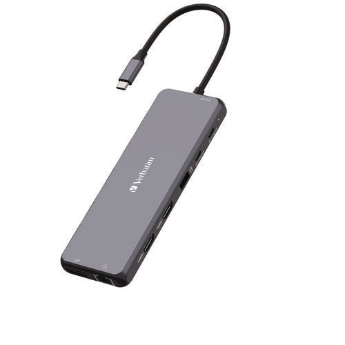 Verbatim Usb-c Pro Multiport Hub Cmh 13port Gray