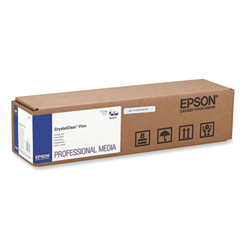 Epson Crystalclear Film 24"x100 Ft Glossy Clear