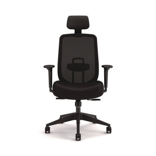 HON Altern Mesh Back Task Chair 17.95 To 21.1 Seat Height Black Seat Black Back Black Base